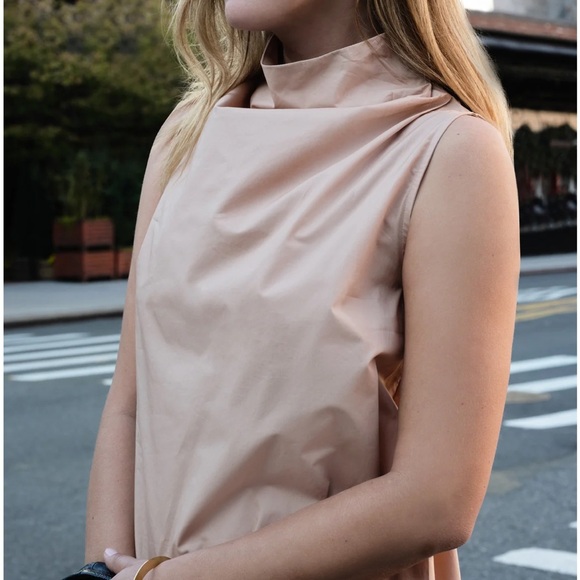 Marcella NYC Beige Minna Sleeveless Dress. XL. NWT. - Picture 2 of 6